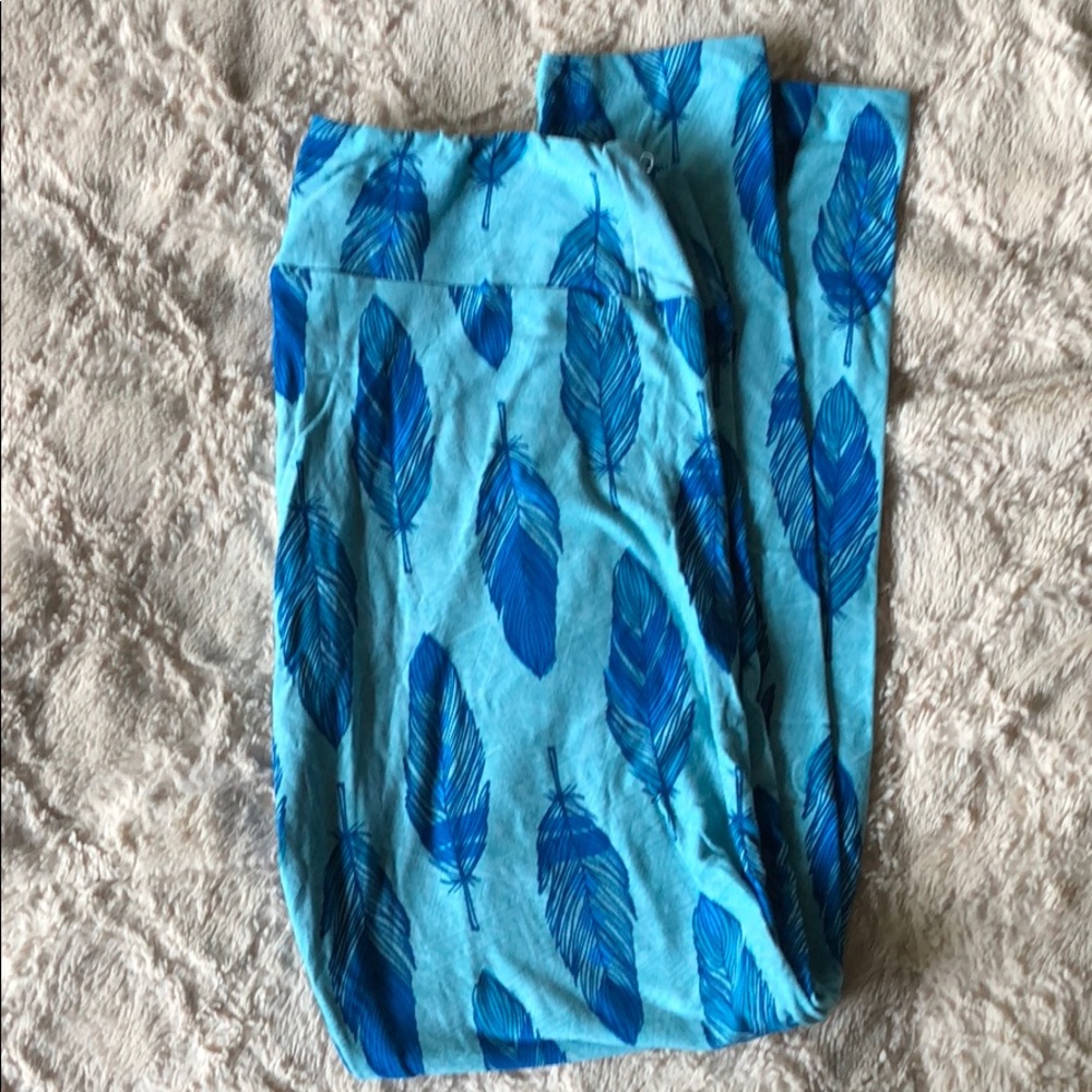 LLR TC feather leggings